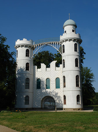 Fotos Schloss auf der Pfaueninsel