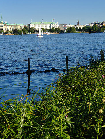 Fotos Blick nach Osten von der Außenalster