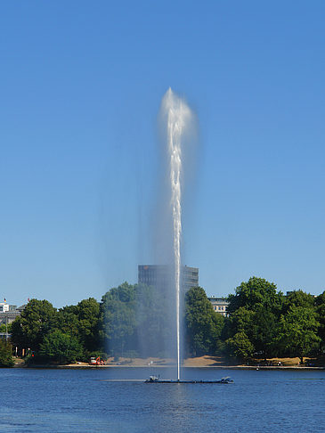 Fontäne auf der Binnenalster