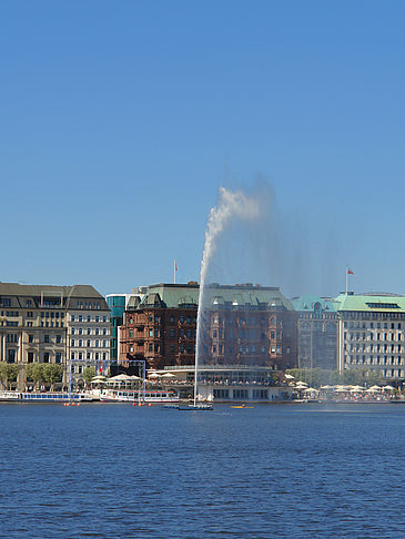 Fontäne auf der Binnenalster