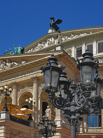 Fotos Alte Oper mit Laterne | Frankfurt am Main