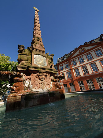 Haus zum Grimmvogel mit Liebfrauenbrunnen Fotos