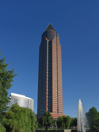 Fotos Messeturm mit Ludwig-Erhard-Anlage | Frankfurt am Main