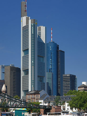 Foto Commerzbank mit Maintower - Frankfurt am Main