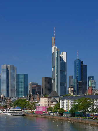 Foto Skyline von Frankfurt