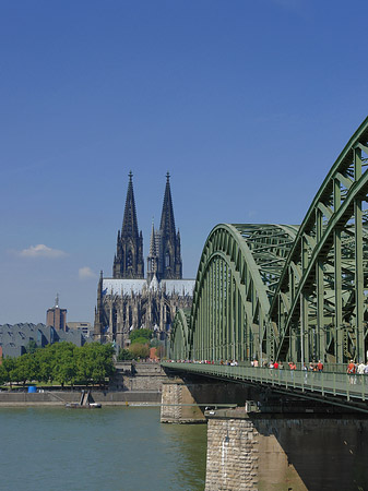 Fotos Hohenzollernbrücke am Kölner Dom | Köln