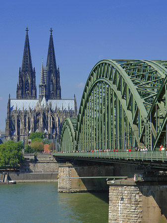 Fotos Hohenzollernbrücke am Kölner Dom | Köln