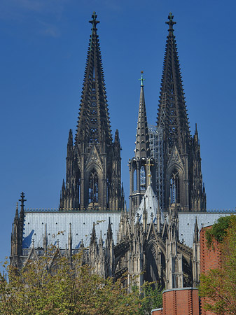 Steinmauer zum Kölner Dom