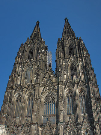 Südwestseite des Kölner Doms Foto 