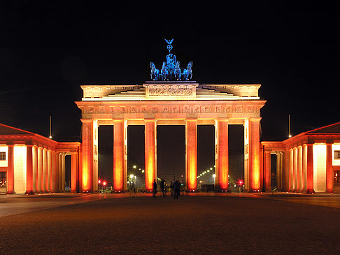 Foto Brandenburger Tor bei Nacht