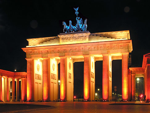 Brandenburger Tor bei Nacht