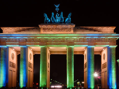 Brandenburger Tor bei Nacht