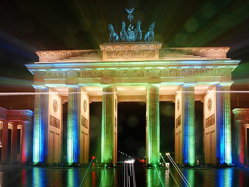 Foto Brandenburger Tor bei Nacht