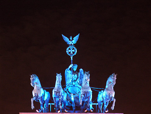 Fotos Quadriga bei Nacht