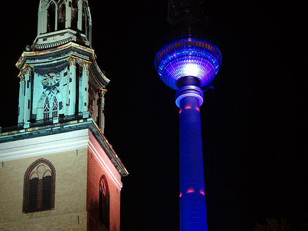 Foto Marienkirche und Fernsehturm