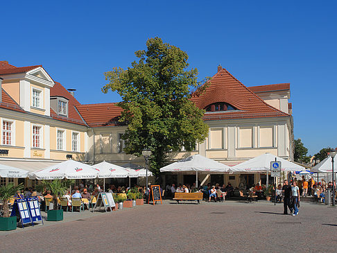 Fußgängerzone der Brandenburger Straße Foto 