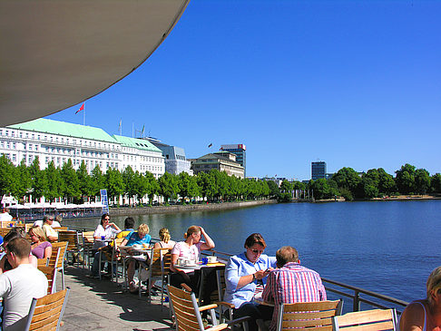 Fotos Brunchterrasse auf dem Alster Pavillon