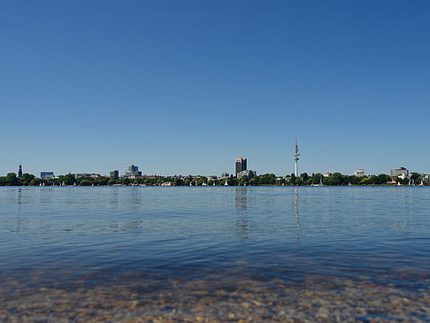 Badestrand an der Außenalster