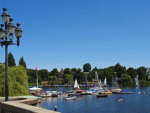 Fotos Bootsverleih und Hafen auf der Außenalster | Hamburg