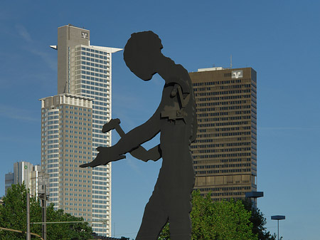 Hammering Man Foto 