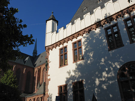 Leinwandhaus mit Kaiserdom Foto 