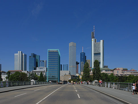 Skyline von Frankfurt Foto 