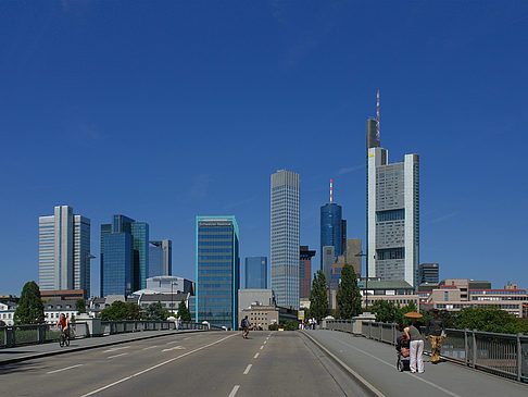 Foto Skyline von Frankfurt - Frankfurt am Main