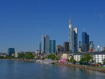 Skyline von Frankfurt Fotos