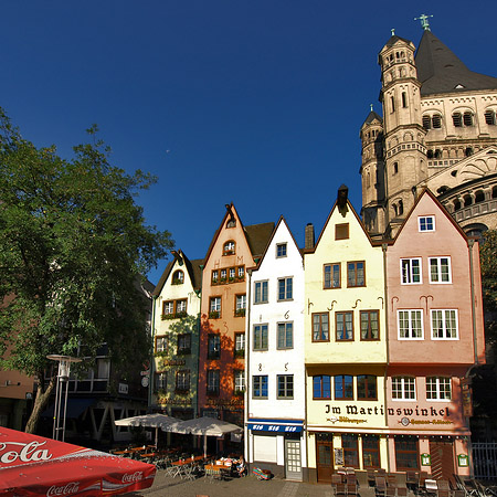 Foto Groß St Martin hinter Fischmarkt - Köln