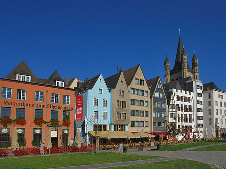 Groß St Martin hinter Fischmarkt Fotos