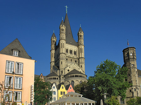 Stapelhaus vor Groß St.Martin Fotos