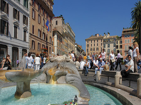 Barcaccia Brunnen