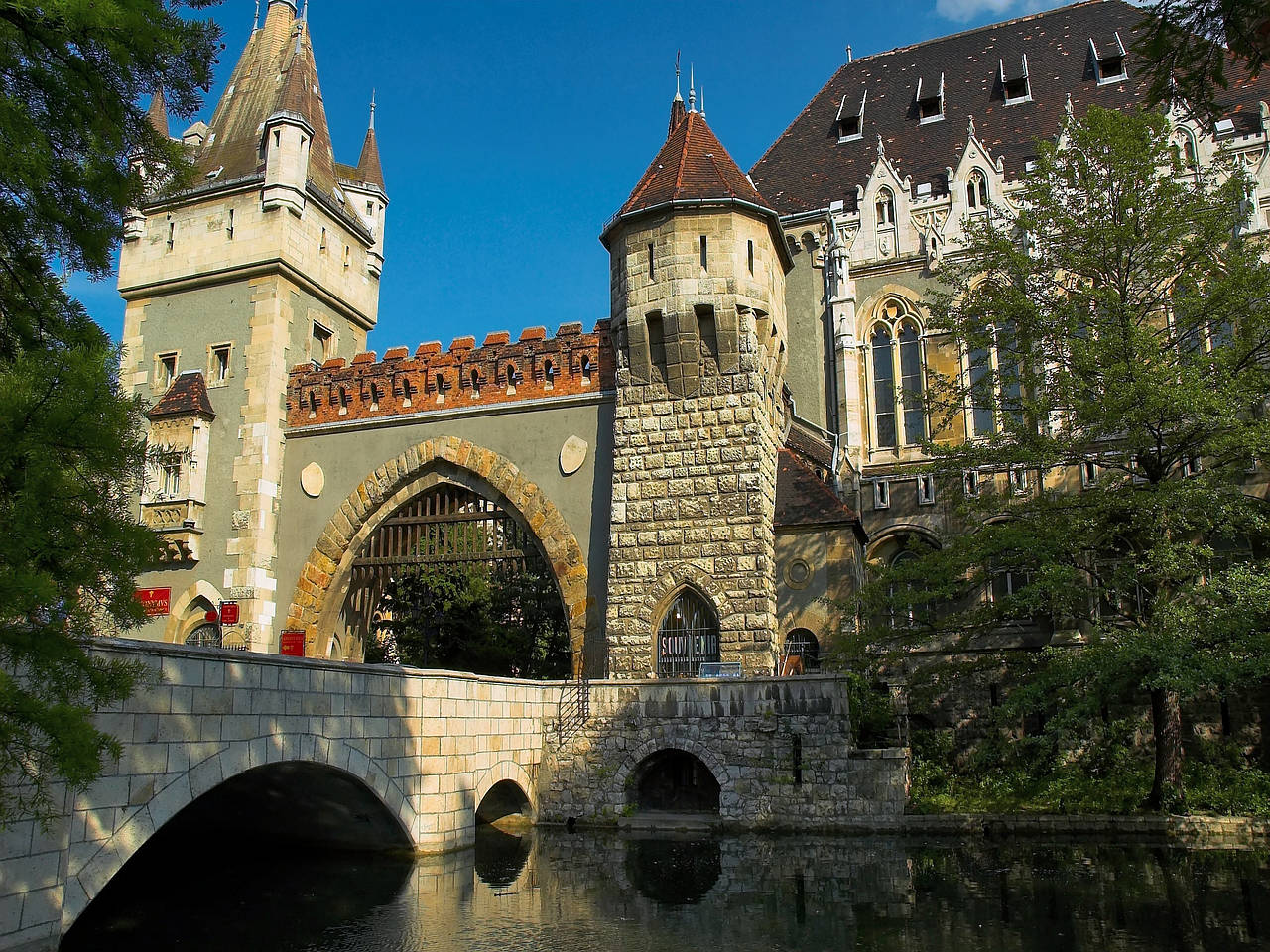 Vajdahunyad Burg Foto 